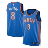 Camisa NBA Jalen Williams - Oklahoma City Thunder - 2023 - Edição Ícone - Azul