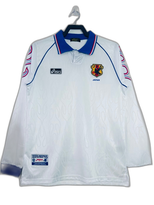 Camisa Japão 1998 II Visitante - Versão Retrô Manga Longa