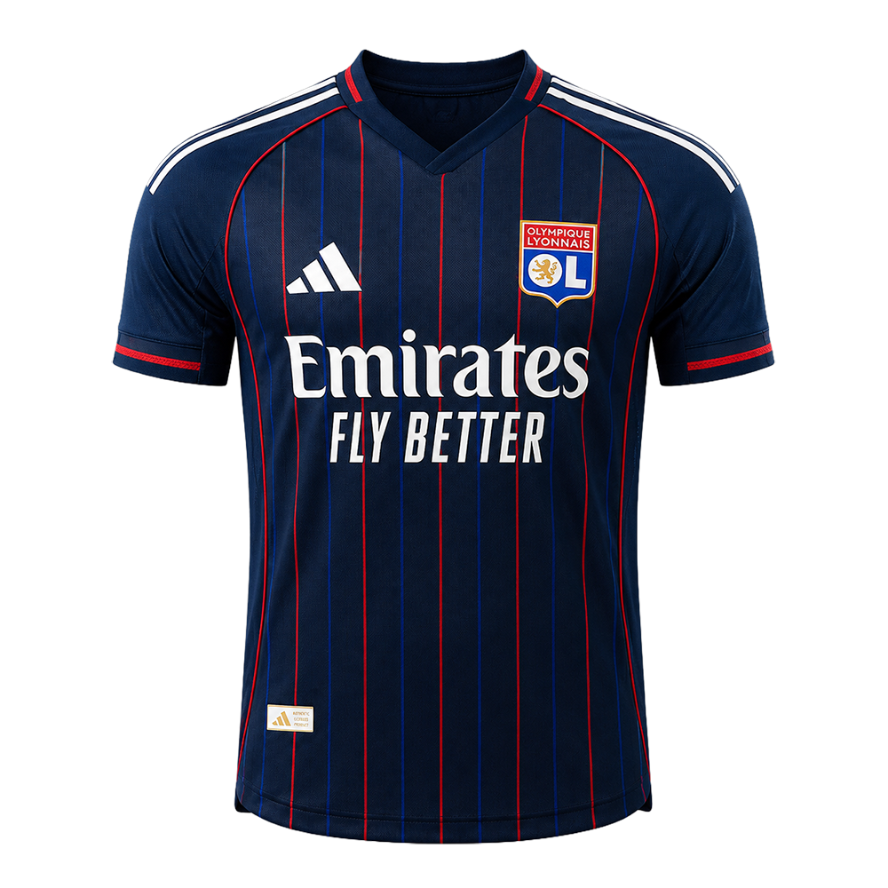 Camisa Olympique Lyonnais 25/26 Il Away - Versão Jogador