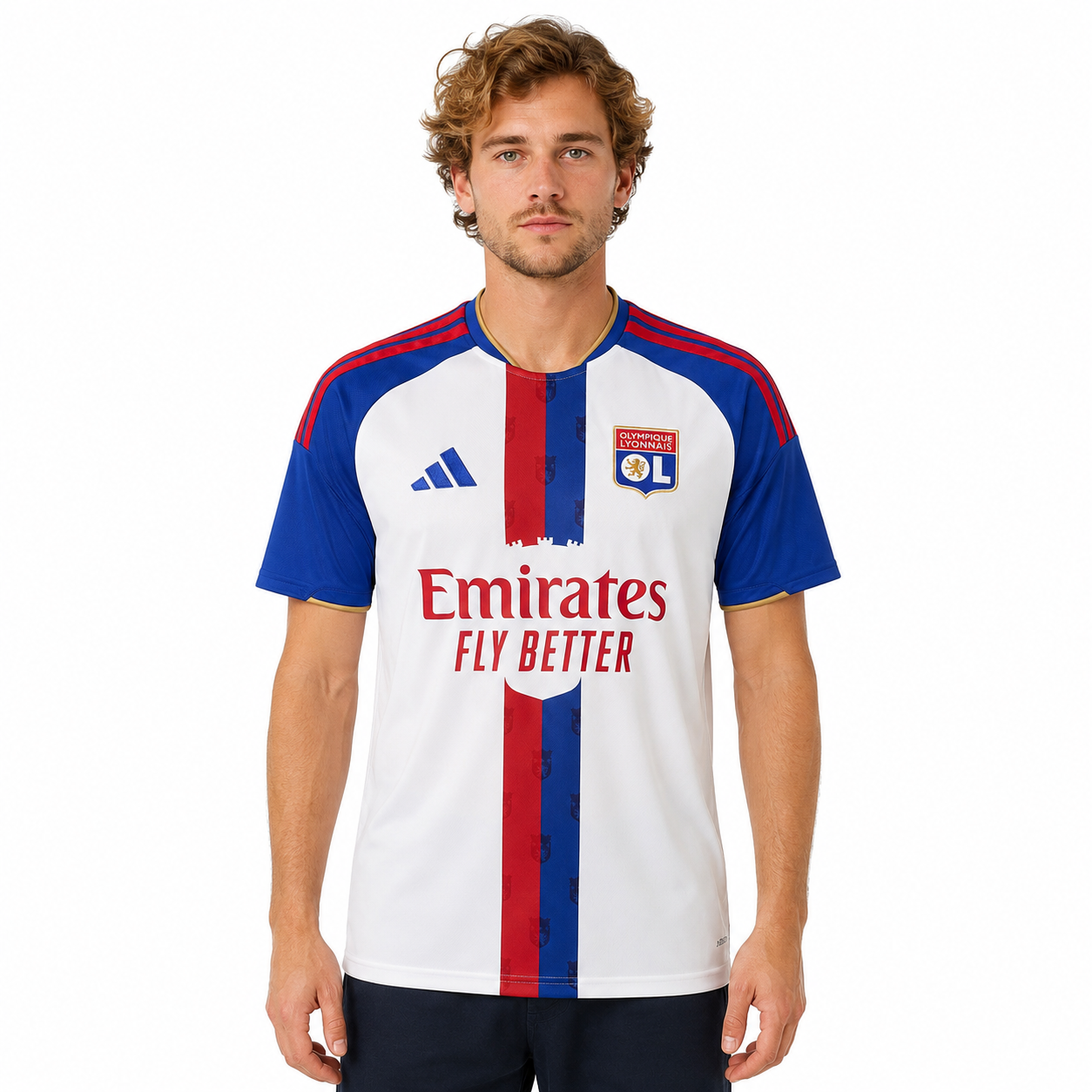 Camisa Olympique Lyonnais 26/27 I Home - Versão Torcedor