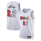 Camisa NBA Jimmy Butler - Miami Heat - 2023 - Edição Cidade - Branco