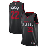 Camisa NBA Jimmy Butler - Miami Heat - 23/24 - Preto - Edição Cidade