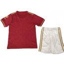 Kit Infantil Bayern de Munique Edição especial Aniversário 125 anos 25/26 - Adidas - Vinho com detalhes em dourado