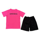 Kit Infantil Sporting CP Edição especial Outubro Rosa 24/25 - Nike - Rosa e Preto