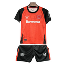 Kit Infantil Bayern Leverkusen I 24/25 - Vermelho