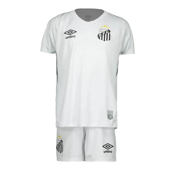 Kit Infantil Santos I 24/25 - Umbro - Branco