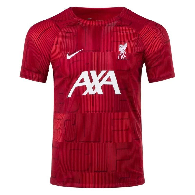 Camisa Liverpool Pré-Jogo I Home Treino 23/24 - Versão Torcedor