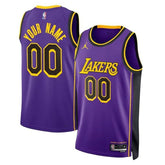 Camisa NBA - Los Angeles Lakers - 2023 - Edição de Impacto - Roxo