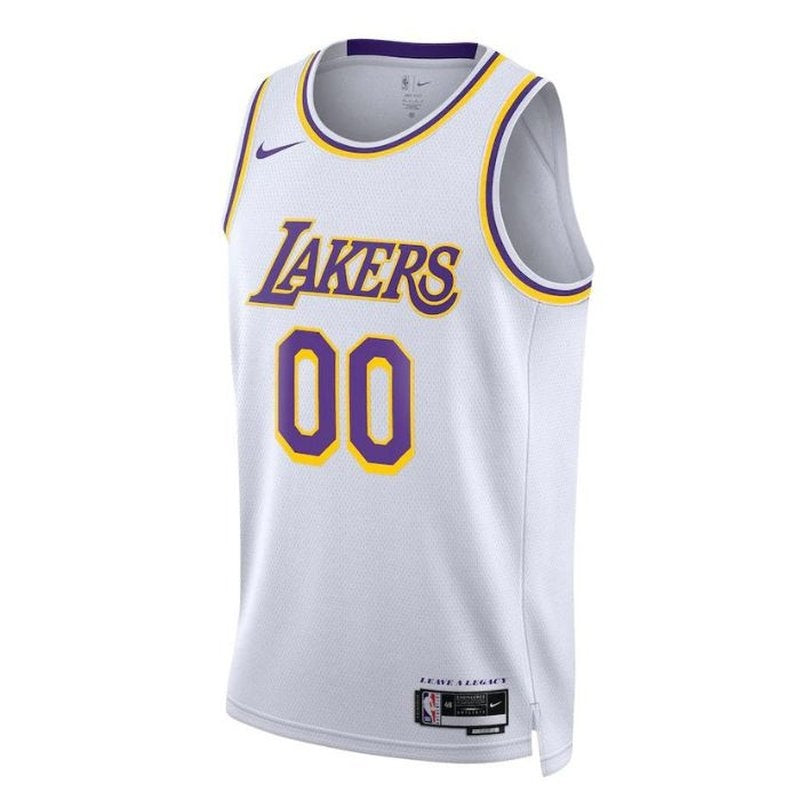 Camisa NBA - Los Angeles Lakers - 2023 Branco - Edição Associação