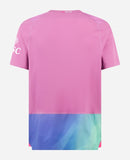 Camisa AC Milan III 23/24 - Torcedor Puma Masculina - Rosa com detalhes em roxo e verde