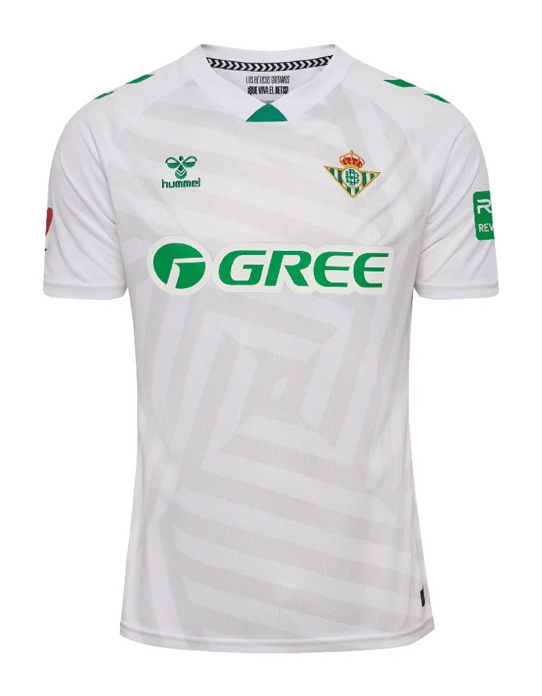 Camisa Real Betis GR ll 25/26 - Torcedor Hummel Masculina - Branco e verde
