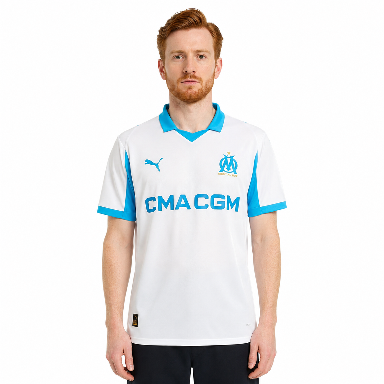 Camisa Olympique Marseille 25/26 I Home - Versão Torcedor