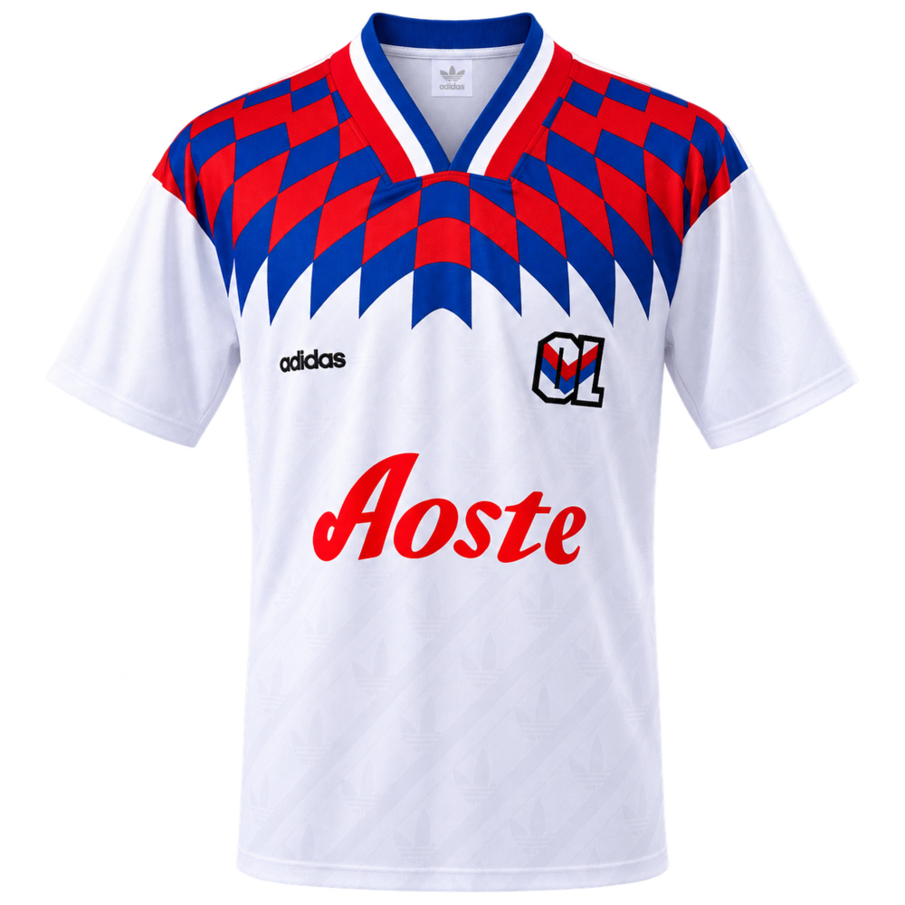 Camisa Olympique Lyonnais 95/96 I Home - Versão Retrô - Torcedor