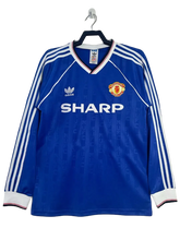 Camisa Manchester United 88/90 II Away - Versão Retrô Manga Longa