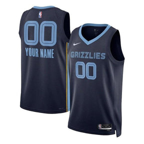 Camisa NBA - Memphis Grizzlies - 2023 Azul Marinho - Edição Ícone