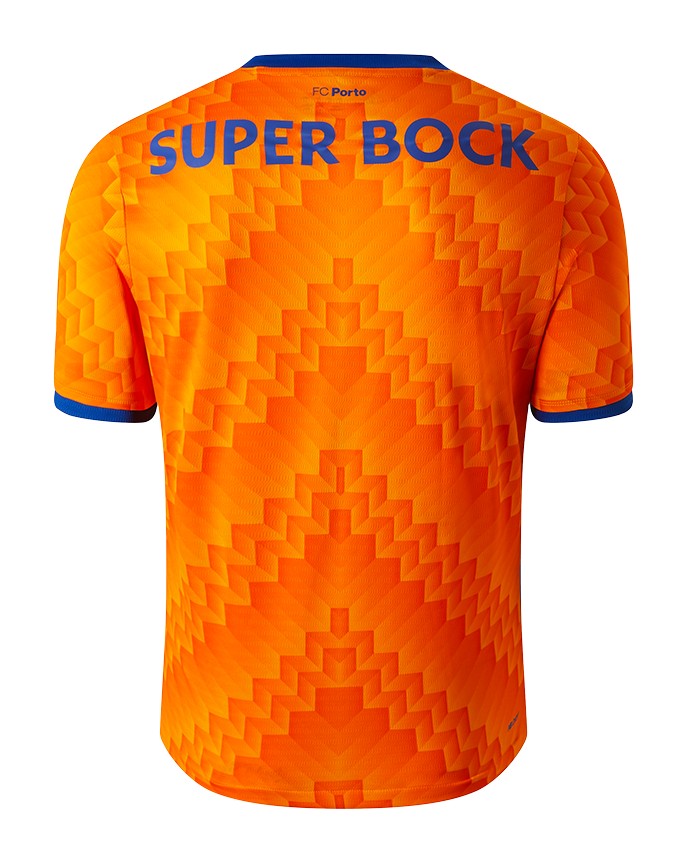 New Balance Men's FC Porto ll 24/25 Fan Shirt - Orange and Blue