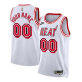 Camisa NBA - Miami Heat - 2023 - Edição Clássica - Branco