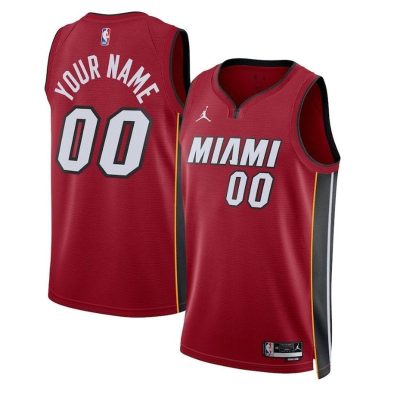 Camisa NBA - Miami Heat - 2023 - Edição de Impacto - Vermelho