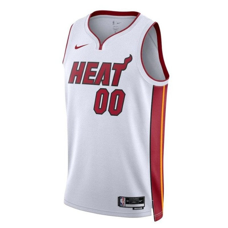 Camisa NBA - Miami Heat - 2023 Branco - Edição Associação