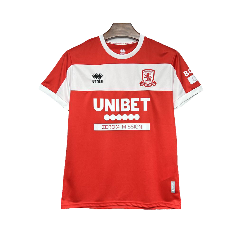 Camisa Middlesbrough 24/25 I Titular - Versão Torcedor