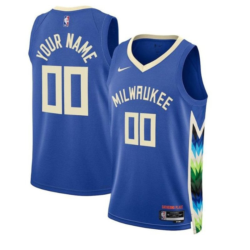 Camisa NBA - Milwaukee Bucks - 2023 - Edição Cidade - Retrô