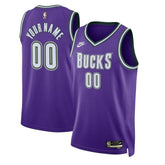 Camisa NBA - Milwaukee Bucks - 2023 - Edição Clássica - Roxo