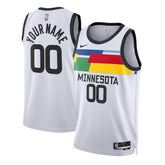 Camisa NBA - Minnesota Timberwolves - 2023 - Edição Cidade - Branco