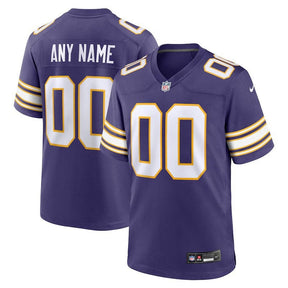 Camisa NFL Minnesota Vikings - Clássica - Versão de Jogo - Roxo
