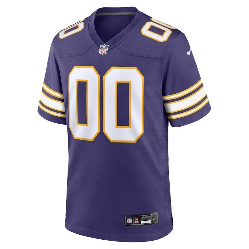 Camisa NFL Minnesota Vikings - Clássica - Versão de Jogo - Roxo