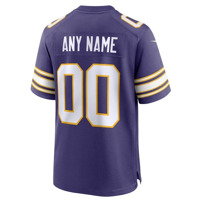 Camisa NFL Minnesota Vikings - Clássica - Versão de Jogo - Roxo