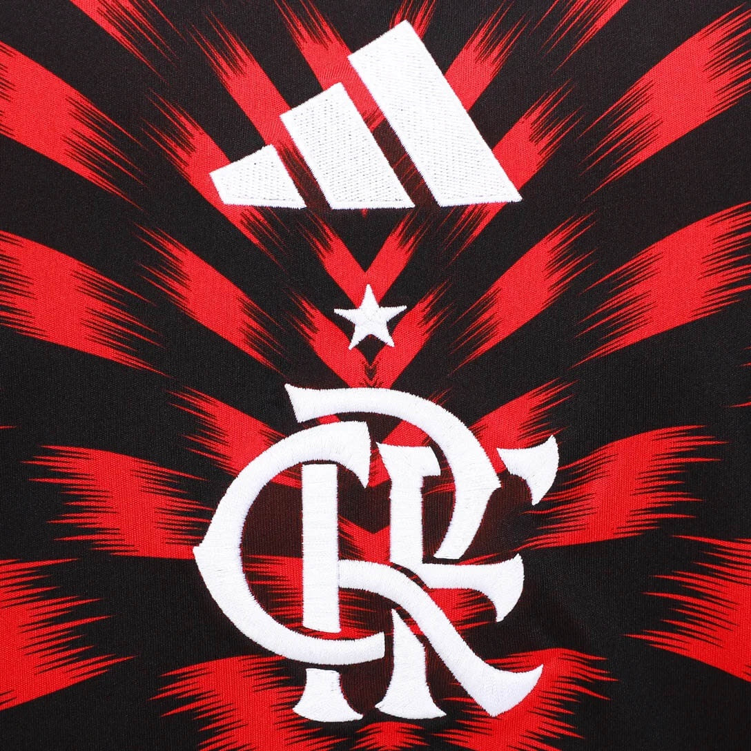 Camisa Flamengo 25/26 Pré-Jogo - Versão Torcedor
