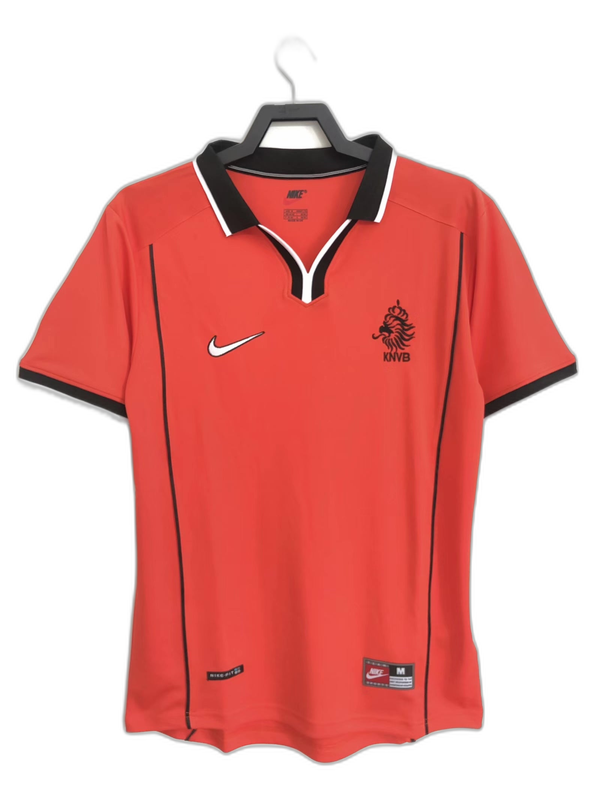 Camisa Países Baixos 1998 I Titular - Versão Retrô