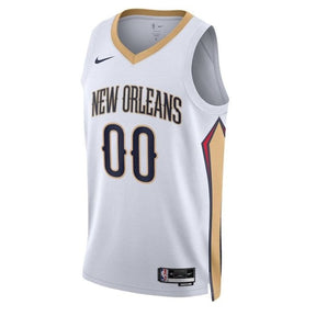 Camisa NBA - New Orleans Pelicans - 2023 Branco - Edição Associação