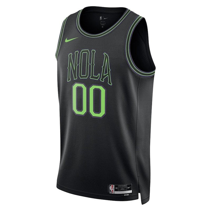 Camisa NBA - New Orleans Pelicans - 23/24 - Preto - Edição Cidade