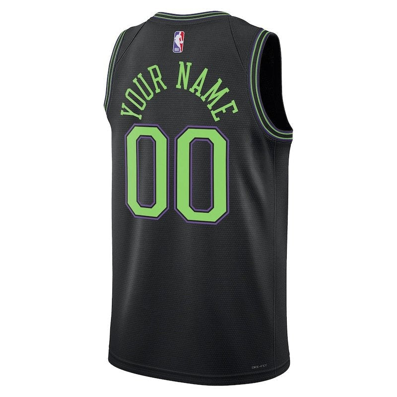 Camisa NBA - New Orleans Pelicans - 23/24 - Preto - Edição Cidade