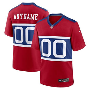 Camisa NFL New York Giants - Versão Alternativa de Jogo - Vermelho