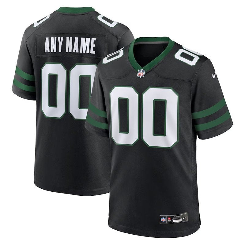 Camisa NFL New York Jets - Versão Alternativa de Jogo - Preto