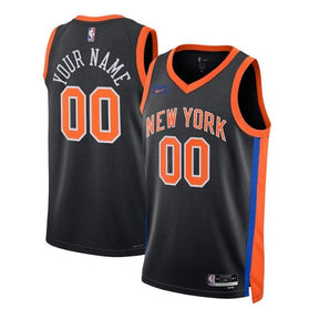 Camisa NBA - New York Knicks - 2023 - Edição Cidade - Preto