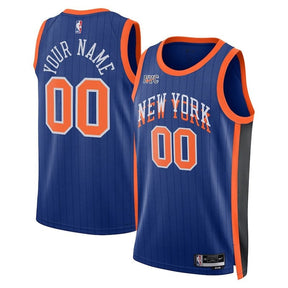 Camisa NBA - New York Knicks - 23/24 - Azul - Edição Cidade