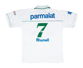 Camisa Palmeiras 1999 Libertadores Champion - Versão Retrô - branca