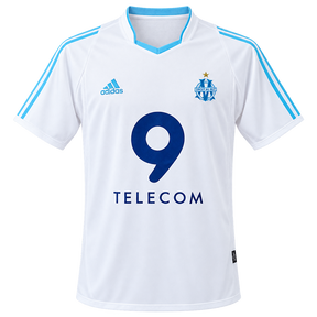 Camisa Olympique Marseille 02/03 I Home - Versão Retrô - Torcedor