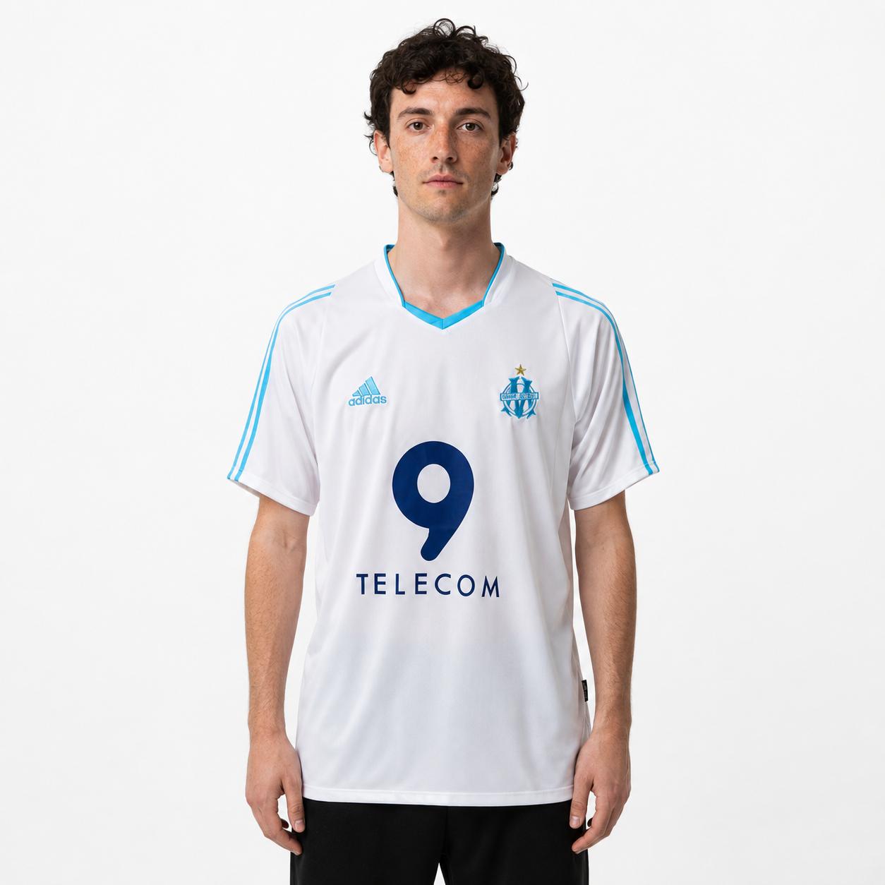 Camisa Olympique Marseille 02/03 I Home - Versão Retrô - Torcedor