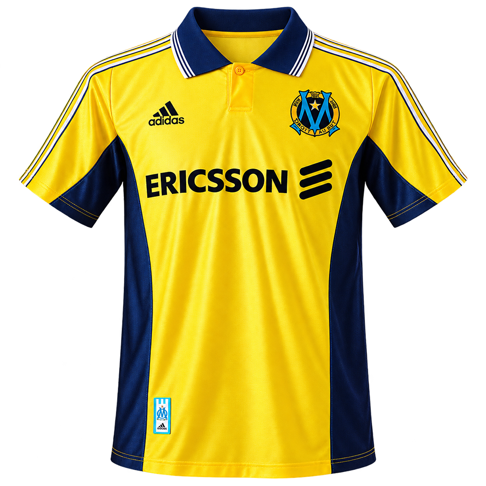 Camisa Olympique Marseille 98/99 Ill Third - Versão Retrô - Torcedor