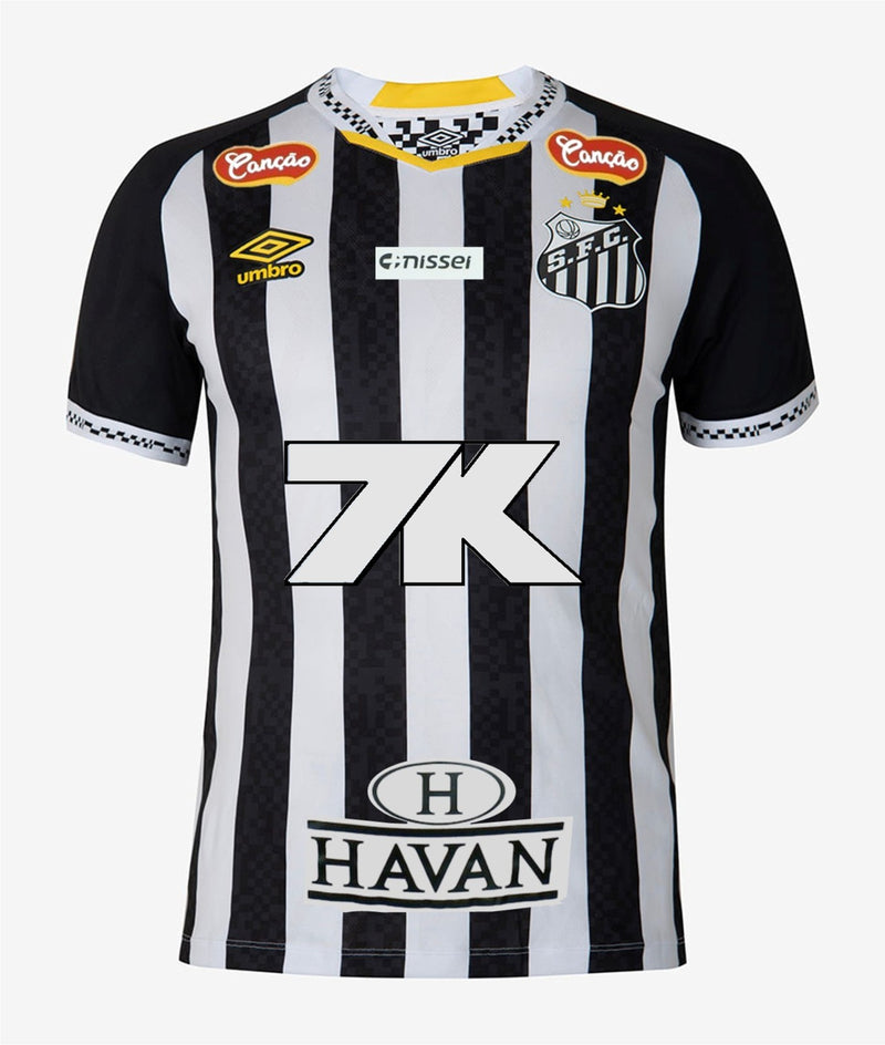 Camisa Do Peixe II 25/26 - Torcedor Umbro Masculina - Branca e preta