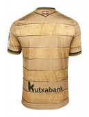 Camisa Real Sociedad ll 24/25 - Torcedor Macron Masculina - Ouro / Preto