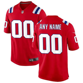 Camisa NFL Patriots - Edição Personalizada Alternativa - Vermelho
