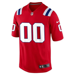 Camisa NFL Patriots - Edição Personalizada Alternativa - Vermelho
