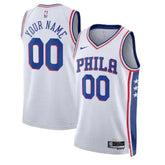 Camisa NBA - Philadelphia 76ers - 2023 Branco - Edição Associação