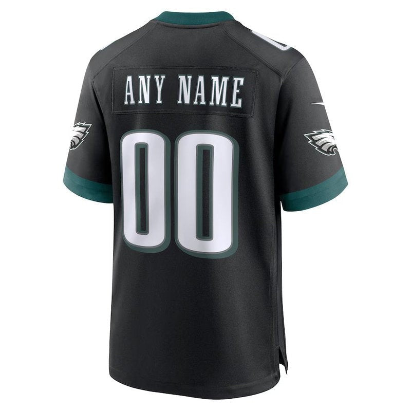 Camisa NFL Philadelphia Eagles - Versão Alternativa de Jogo - Preto