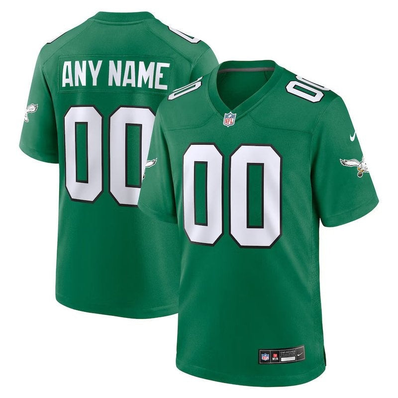 Camisa NFL Philadelphia Eagles - Kelly - Versão Alternativa de Jogo - Verde